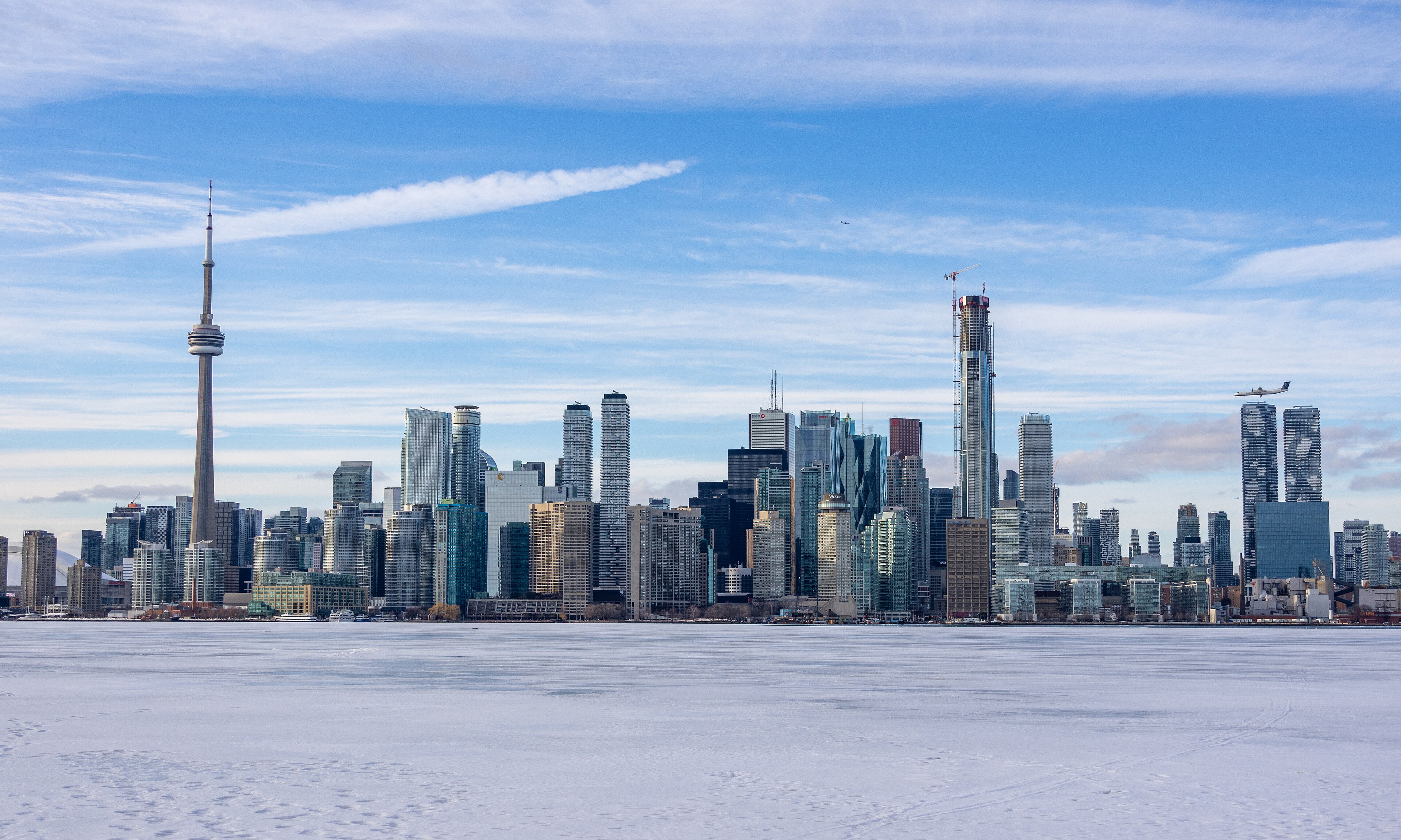 Toronto skyline from Lake Ontario for the AI agency service area page
